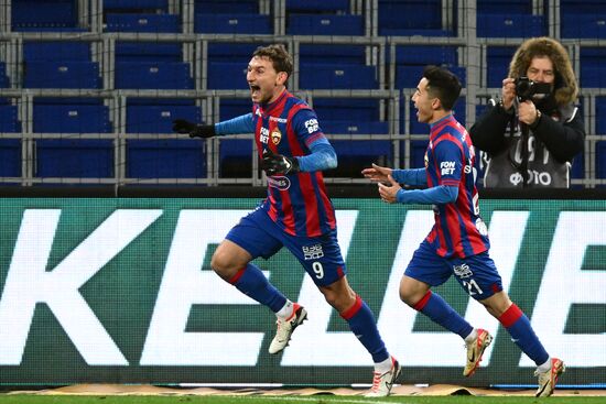 Russia Soccer Premier-League CSKA - Krasnodar