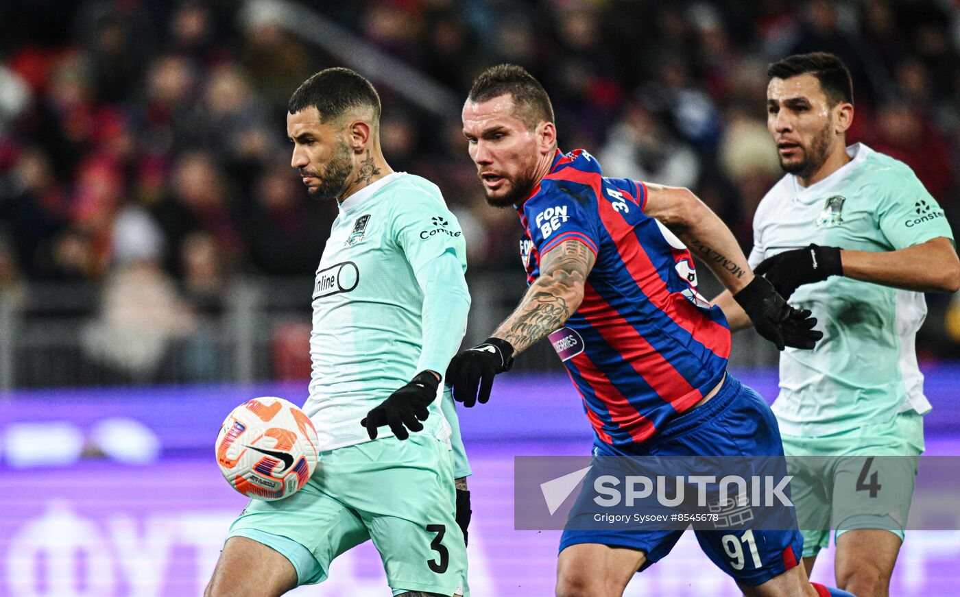 Russia Soccer Premier-League CSKA - Krasnodar