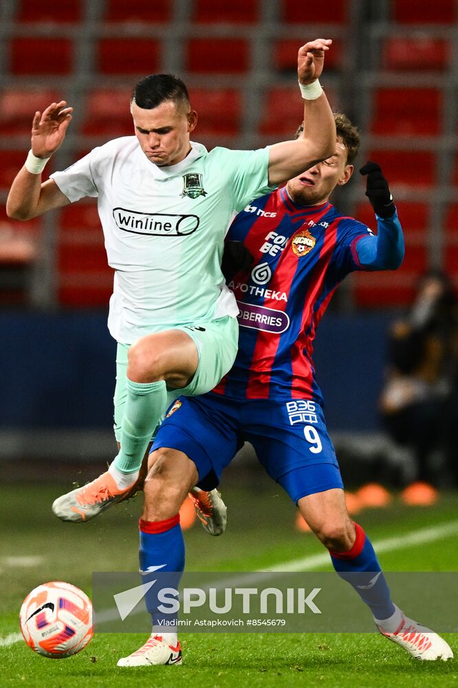 Russia Soccer Premier-League CSKA - Krasnodar