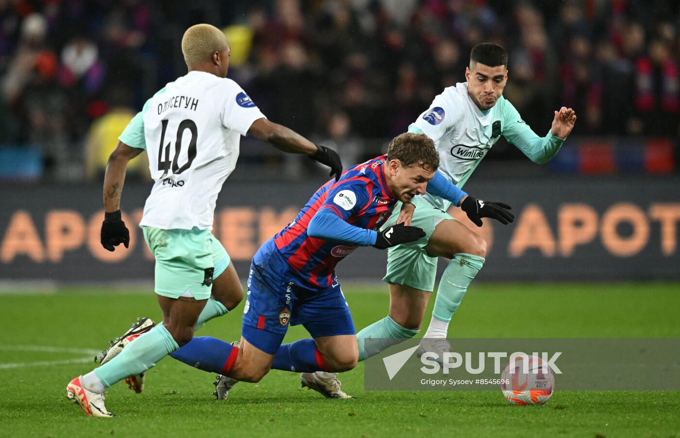 Russia Soccer Premier-League CSKA - Krasnodar