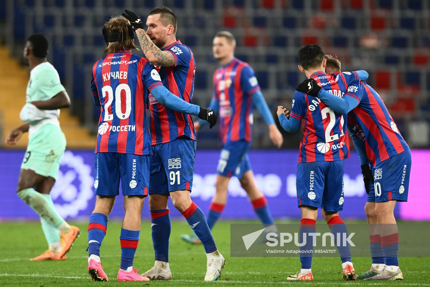Russia Soccer Premier-League CSKA - Krasnodar
