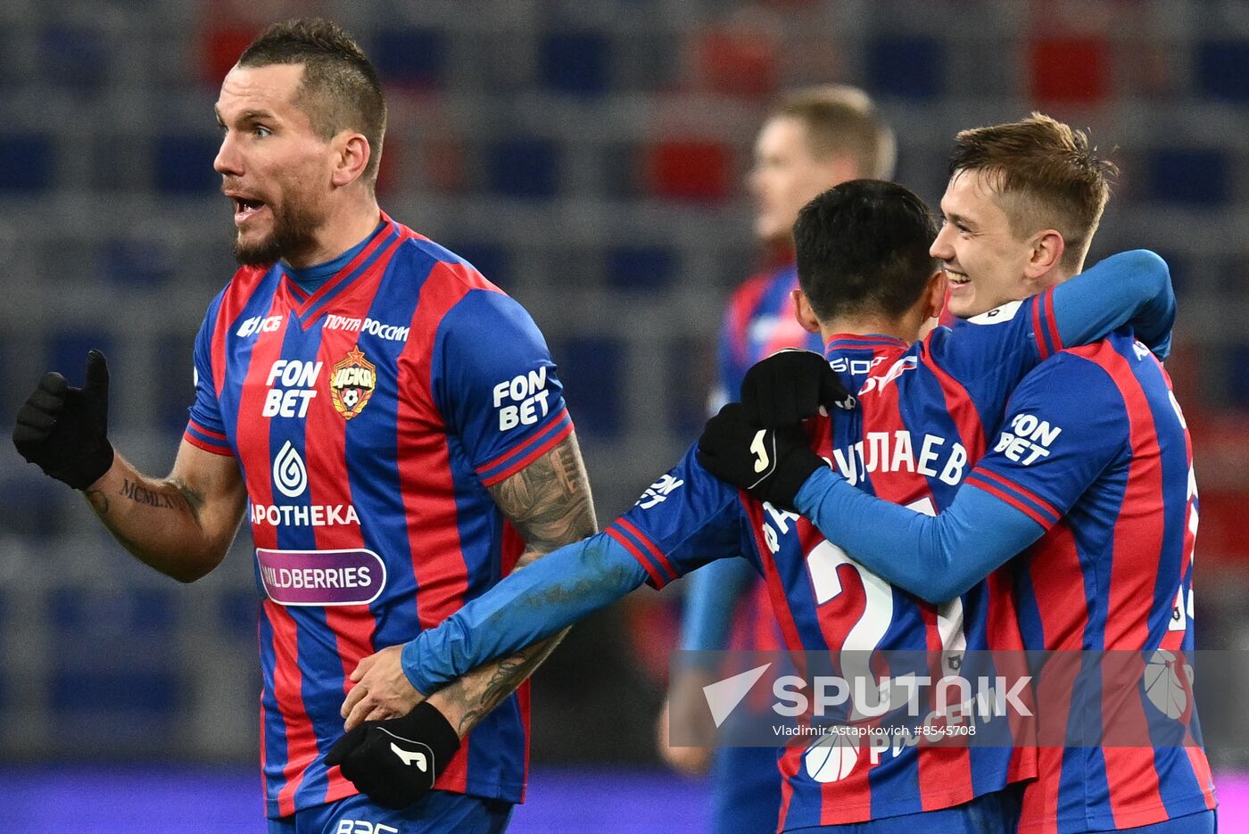 Russia Soccer Premier-League CSKA - Krasnodar