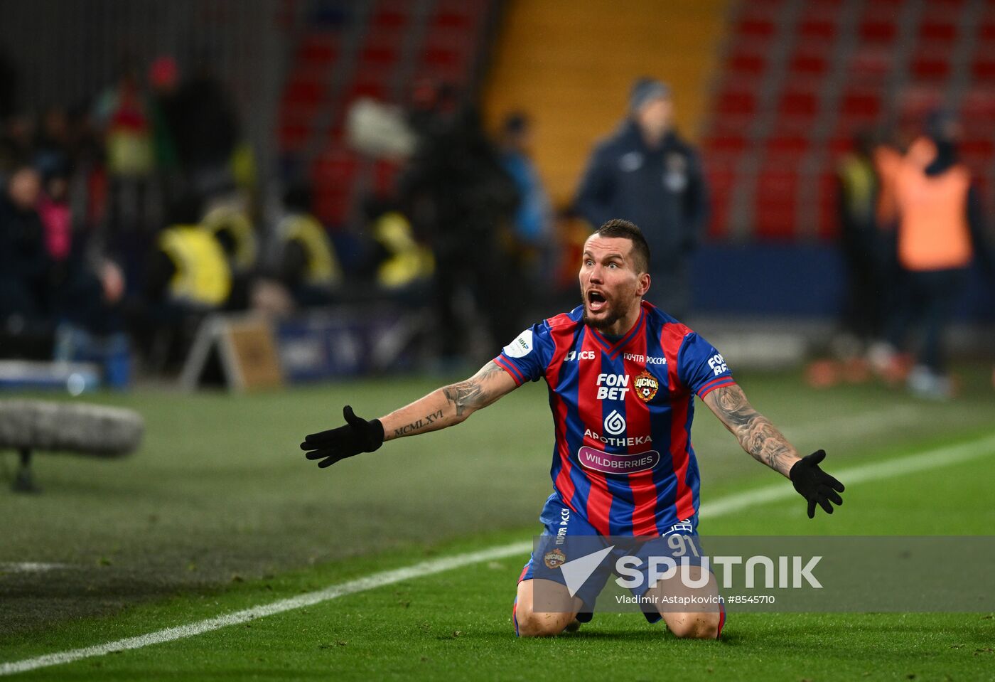 Russia Soccer Premier-League CSKA - Krasnodar