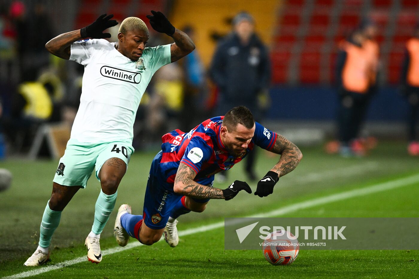 Russia Soccer Premier-League CSKA - Krasnodar