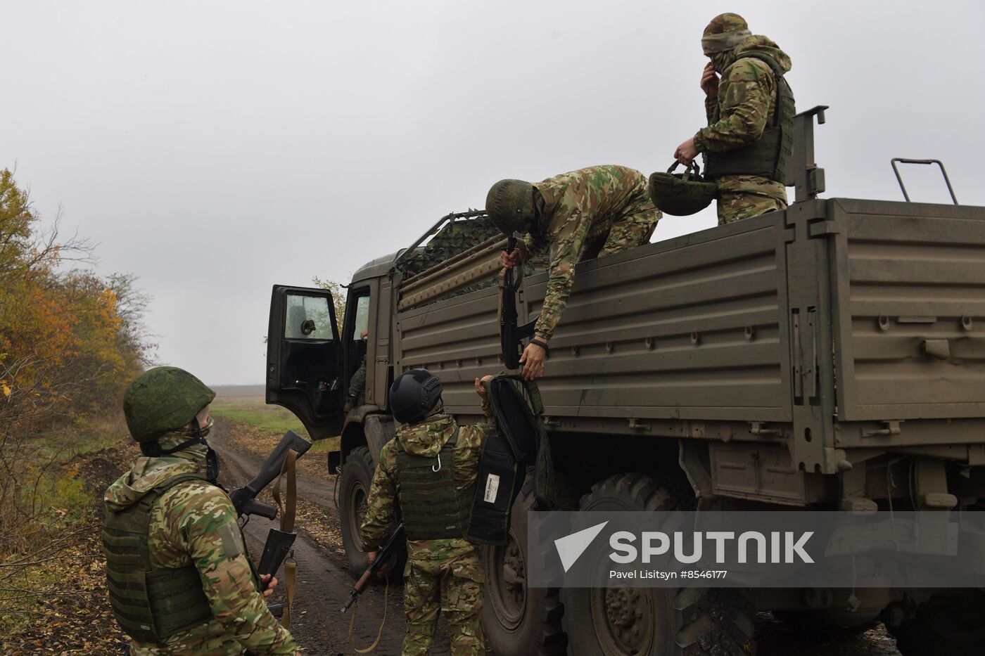 Russia Ukraine Military Operation Artillery Unit