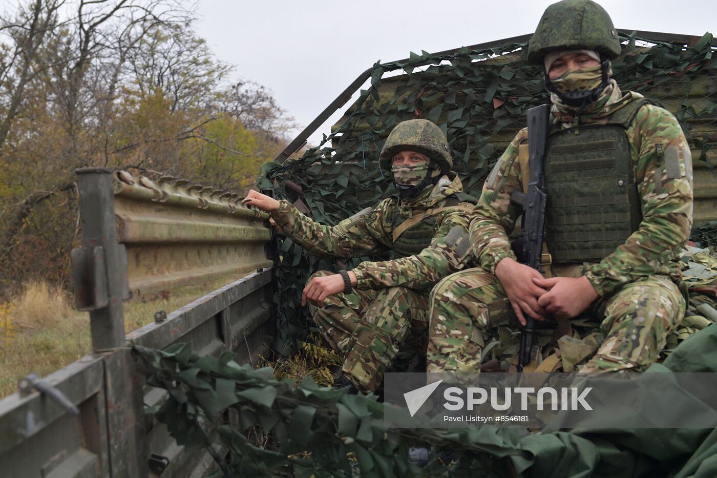 Russia Ukraine Military Operation Artillery Unit