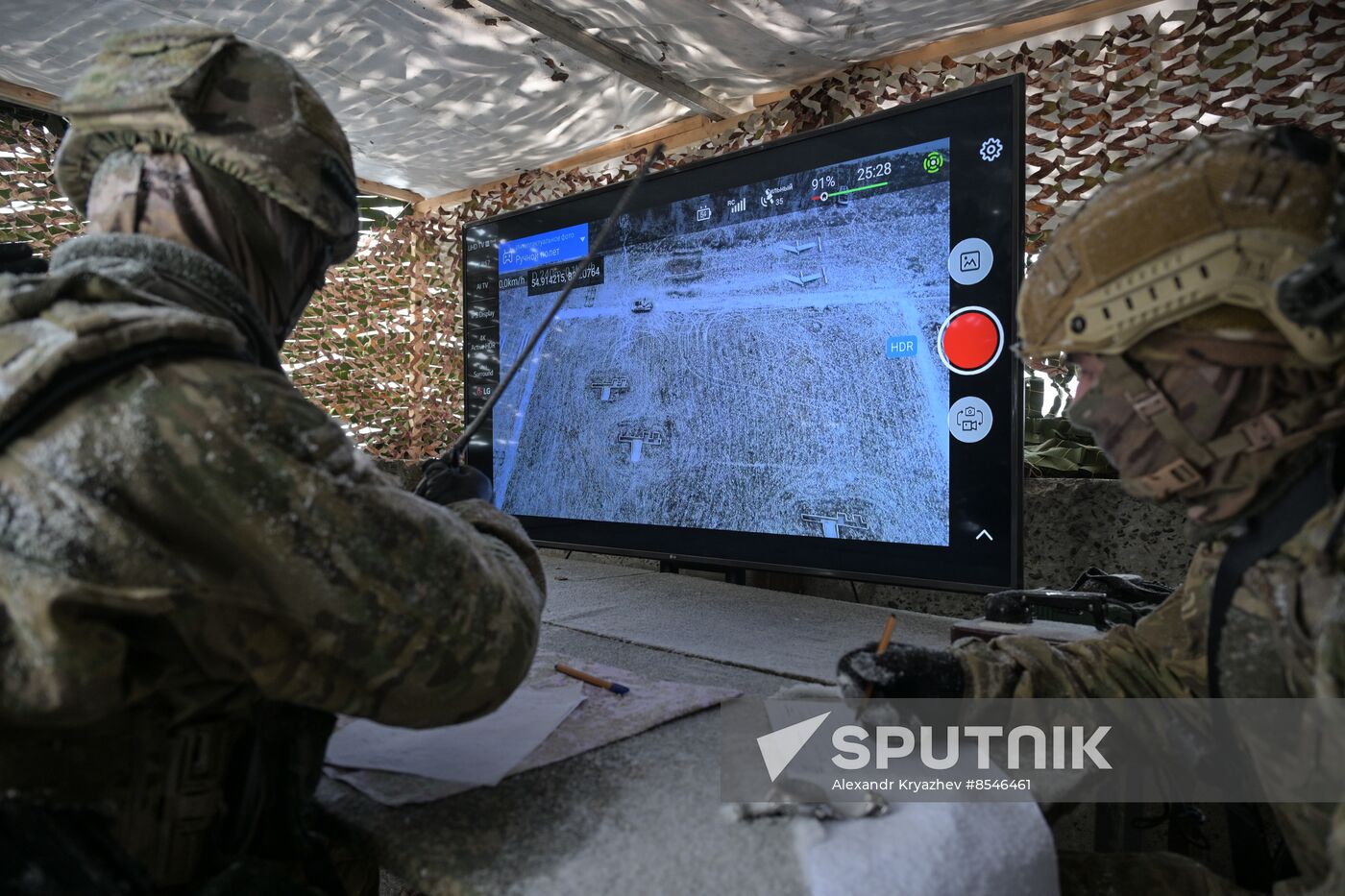 Russia Cadets Military Exercise