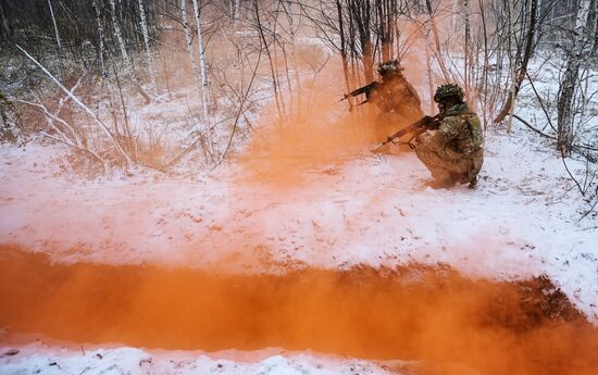 Russia Cadets Military Exercise