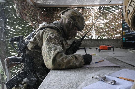 Russia Cadets Military Exercise