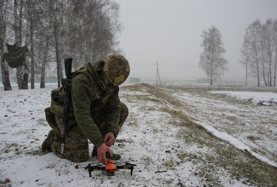 Russia Cadets Military Exercise