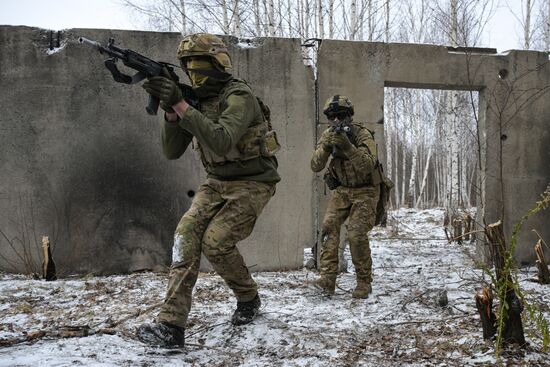 Russia Cadets Military Exercise