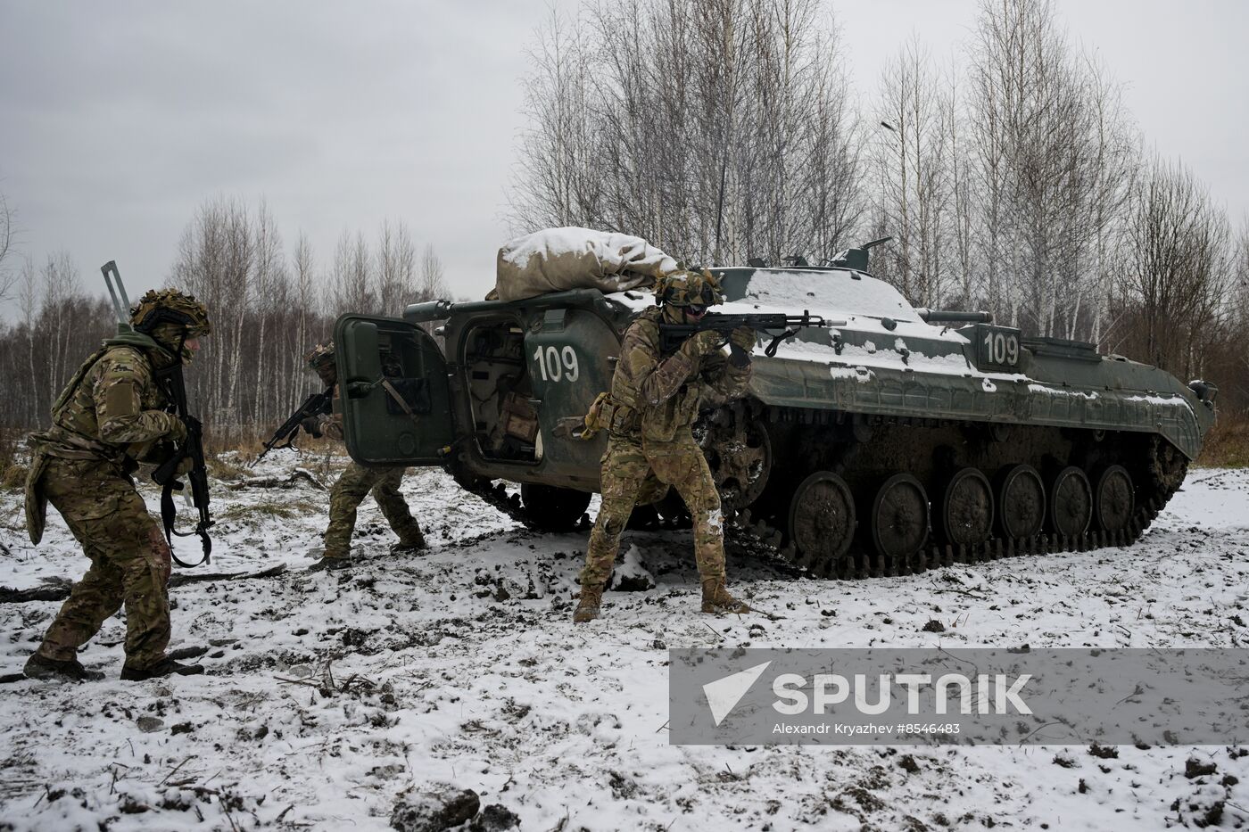 Russia Cadets Military Exercise