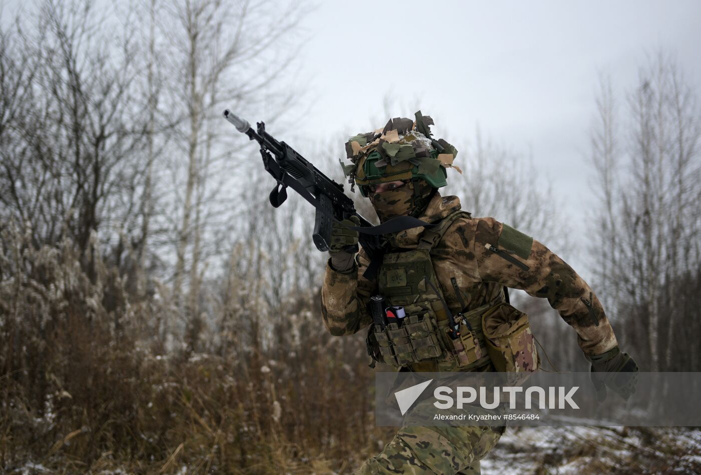 Russia Cadets Military Exercise