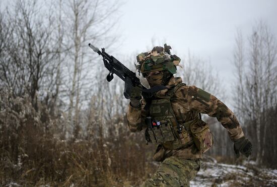 Russia Cadets Military Exercise