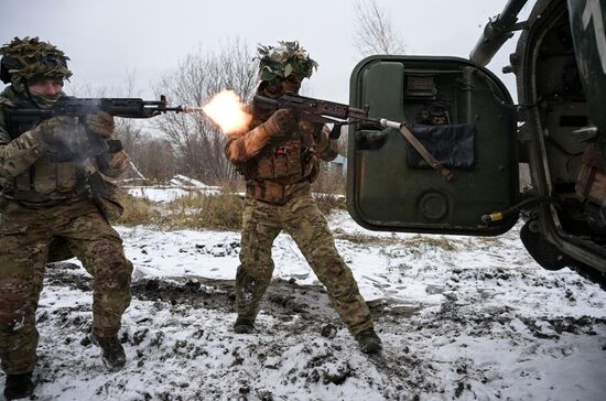 Russia Cadets Military Exercise