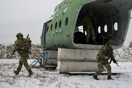 Russia Cadets Military Exercise