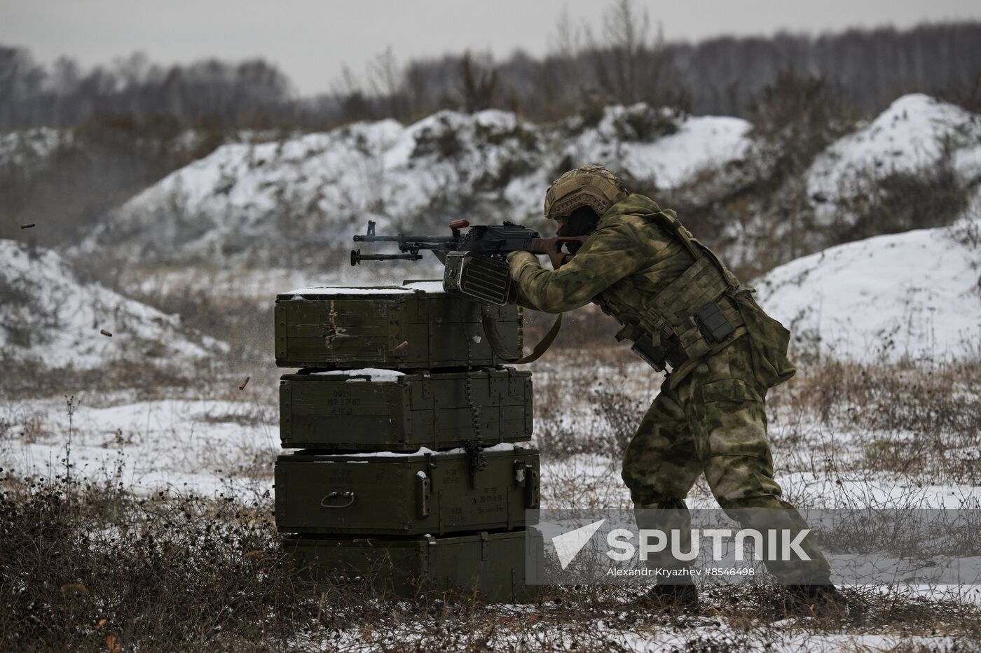 Russia Cadets Military Exercise