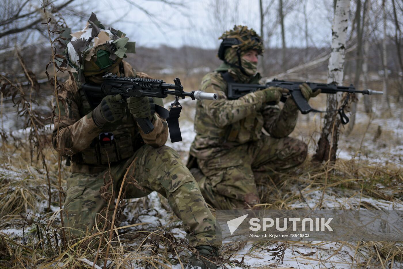 Russia Cadets Military Exercise