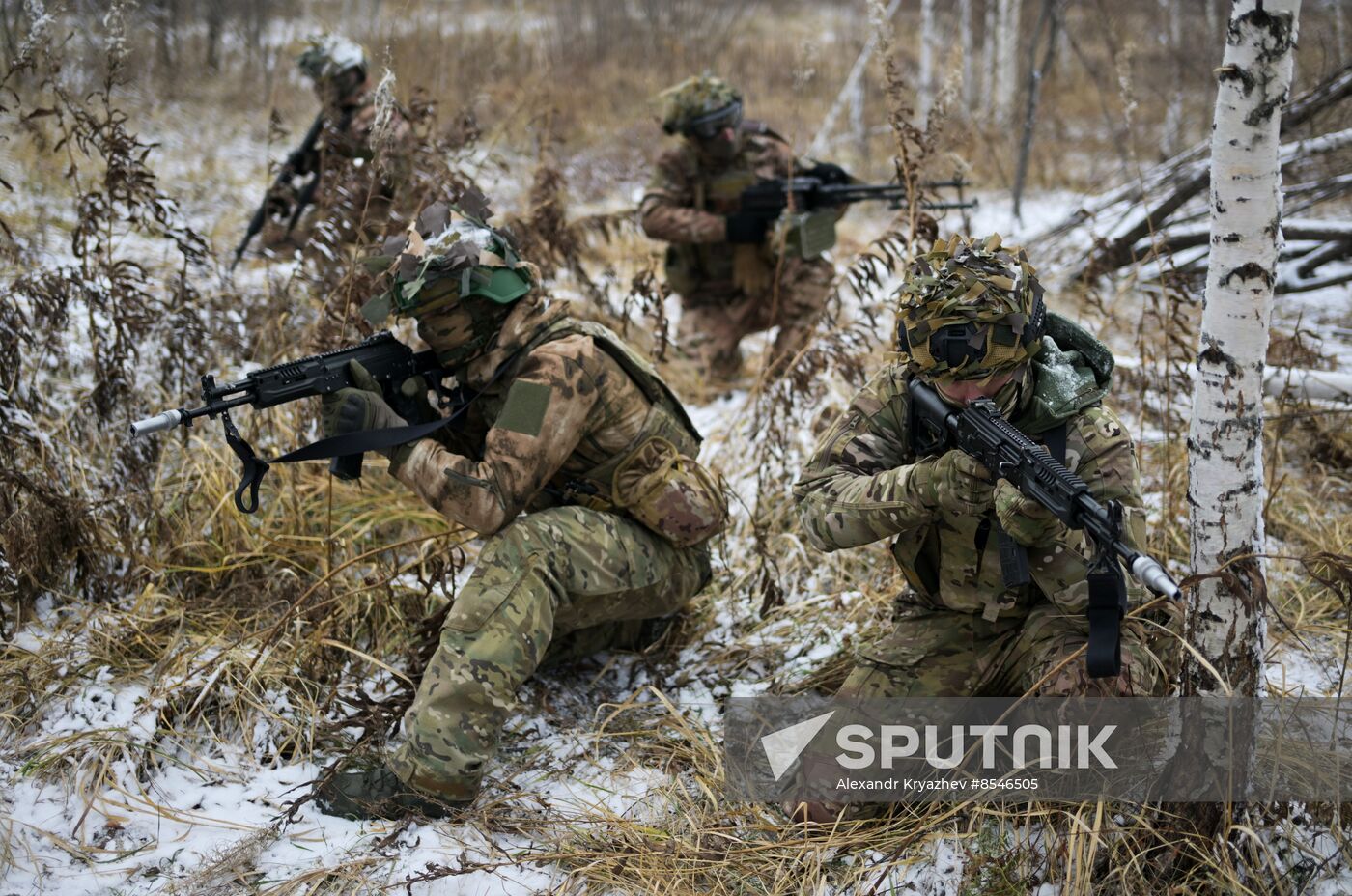 Russia Cadets Military Exercise