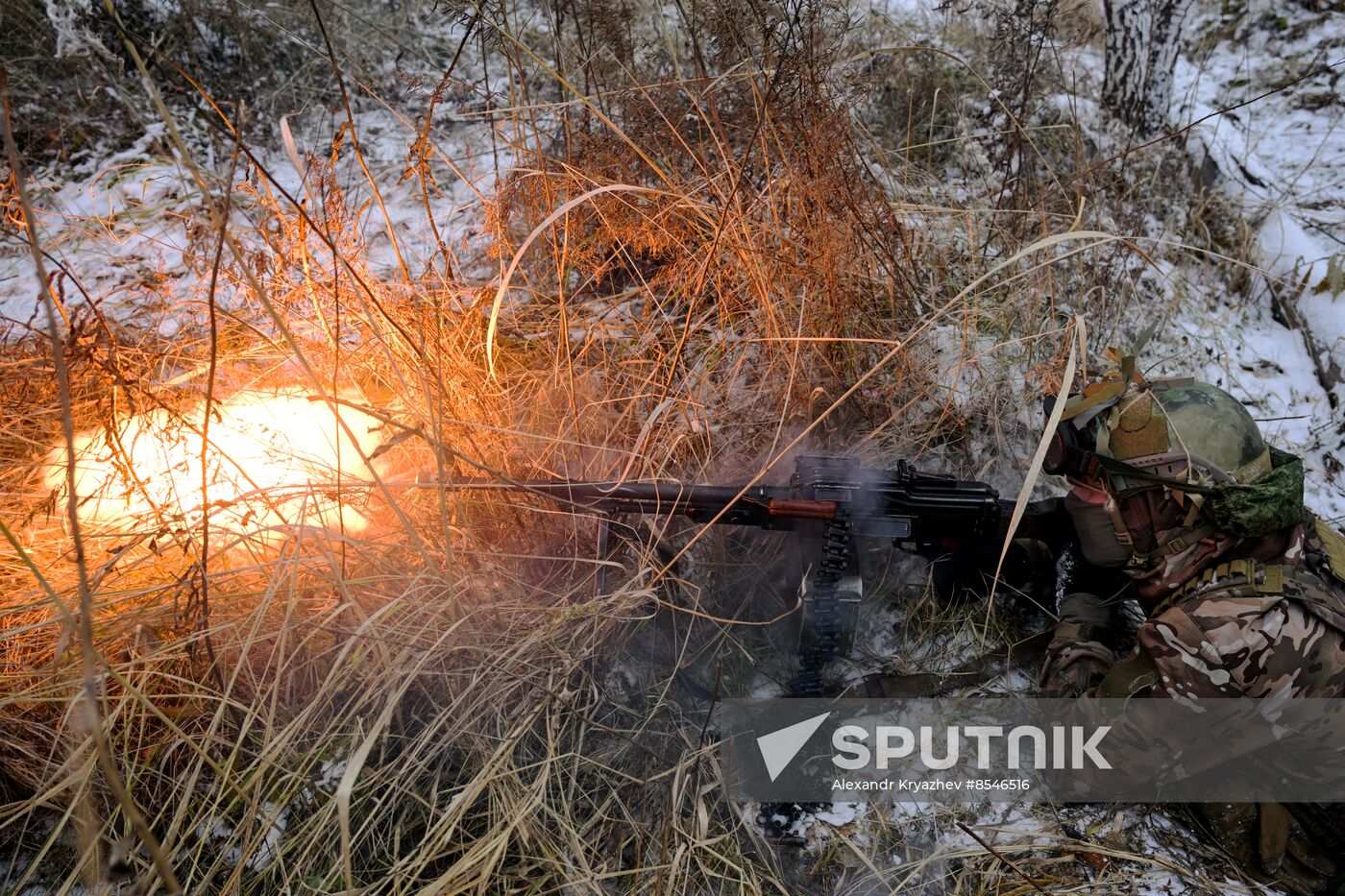 Russia Cadets Military Exercise