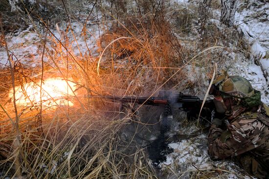Russia Cadets Military Exercise
