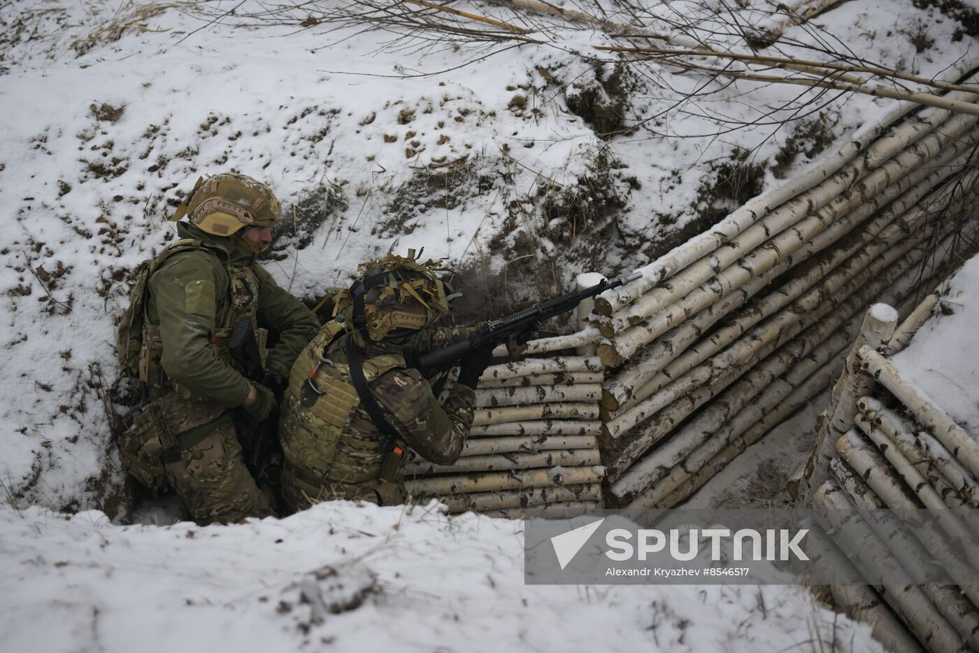 Russia Cadets Military Exercise