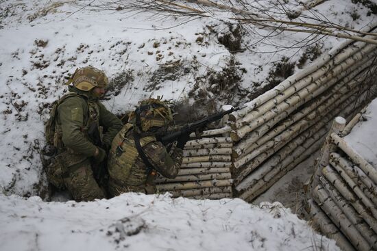 Russia Cadets Military Exercise