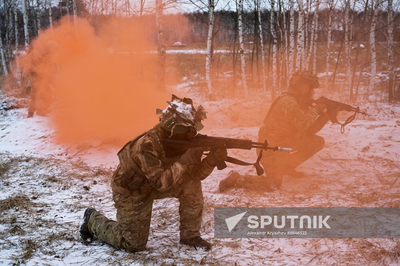 Russia Cadets Military Exercise