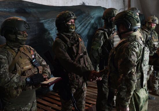 Russia Ukraine Military Operation Awarding