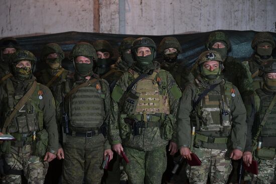 Russia Ukraine Military Operation Awarding