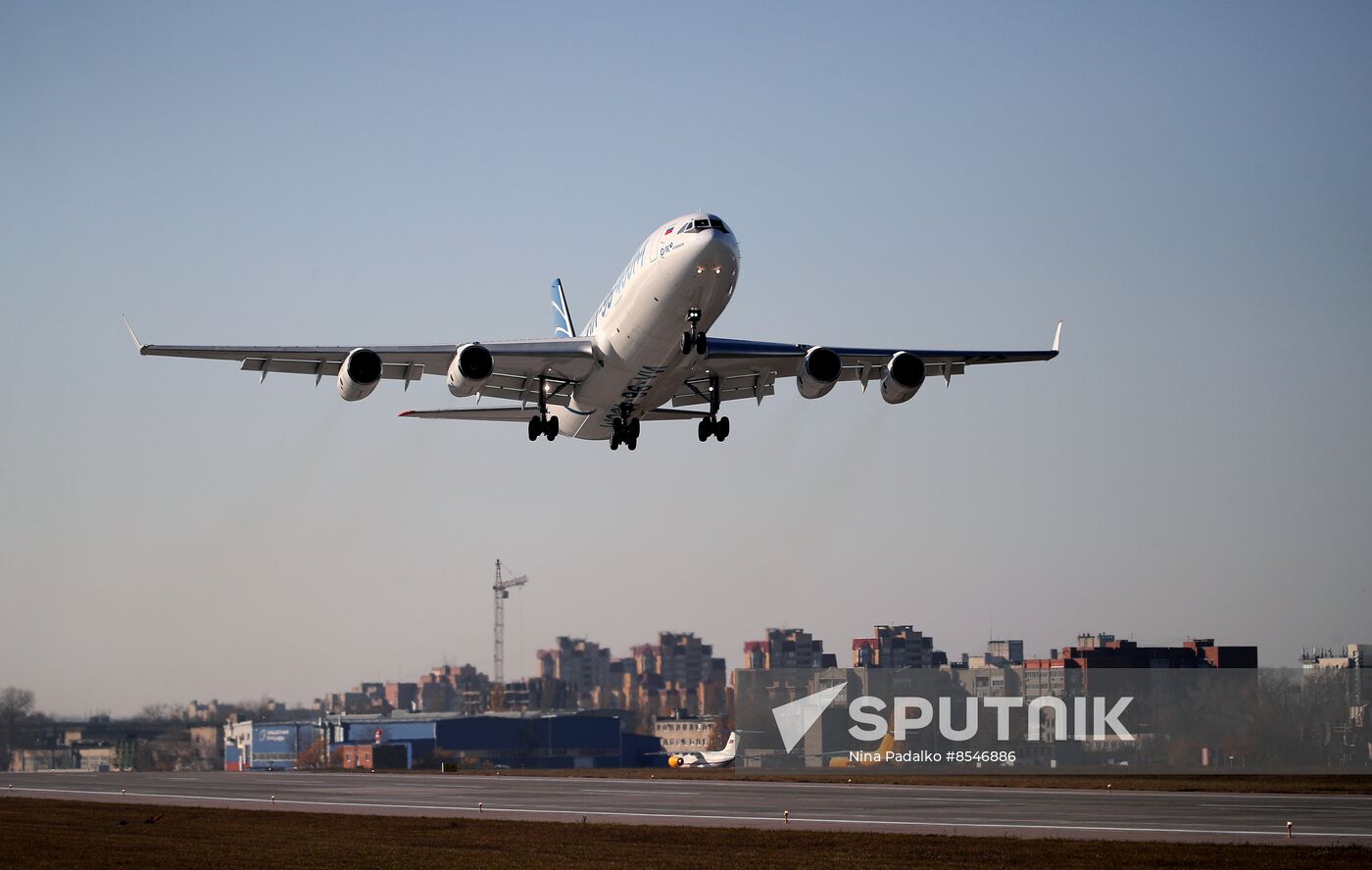 Russia New Il Passenger Jet Tests