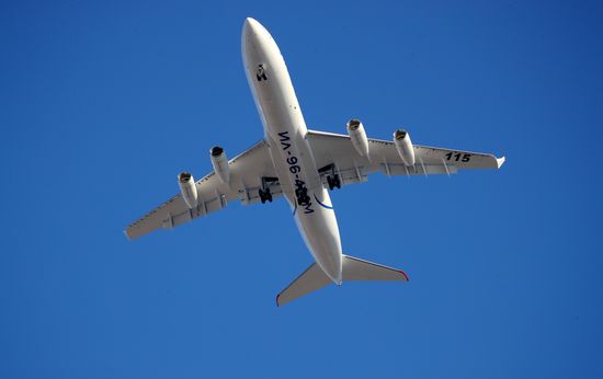 Russia New Il Passenger Jet Tests