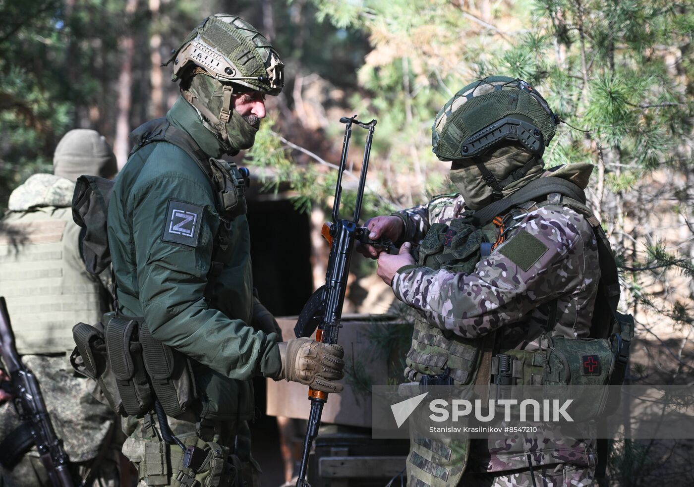 Russia Ukraine Military Operation Motor Rifle Unit