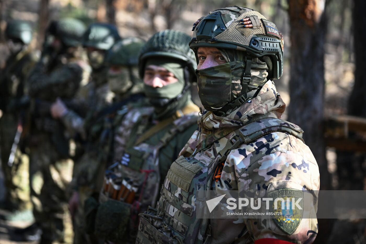 Russia Ukraine Military Operation Motor Rifle Unit