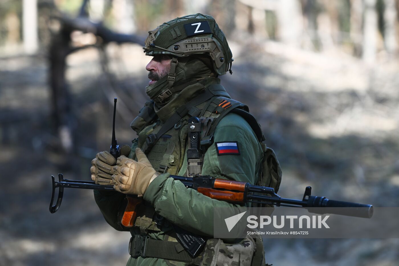 Russia Ukraine Military Operation Motor Rifle Unit