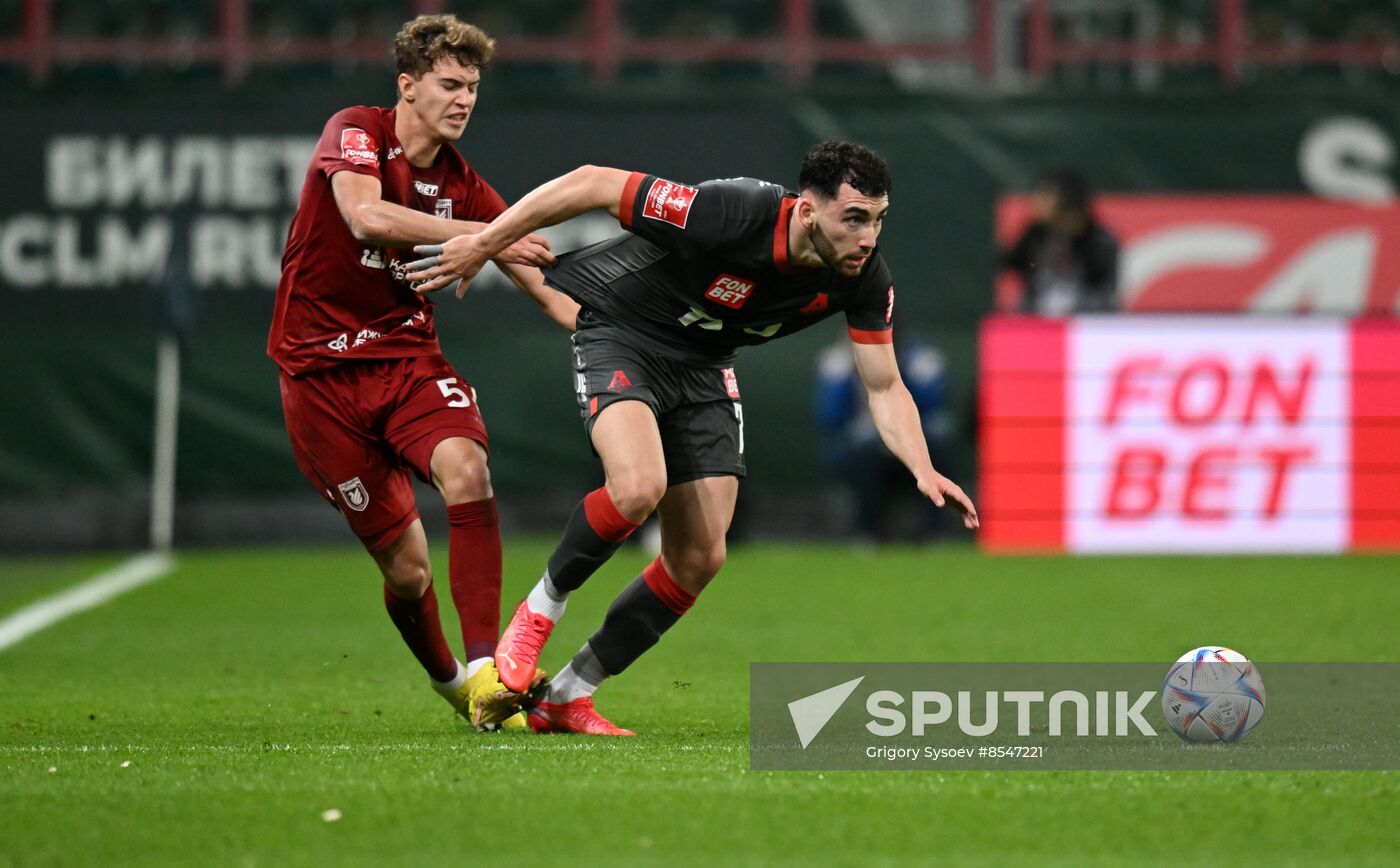 Russia Soccer Cup Lokomotiv - Rubin