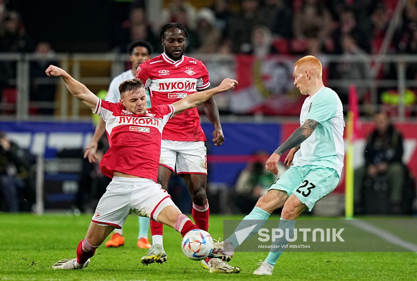 Russia Soccer Cup Spartak - Krasnodar