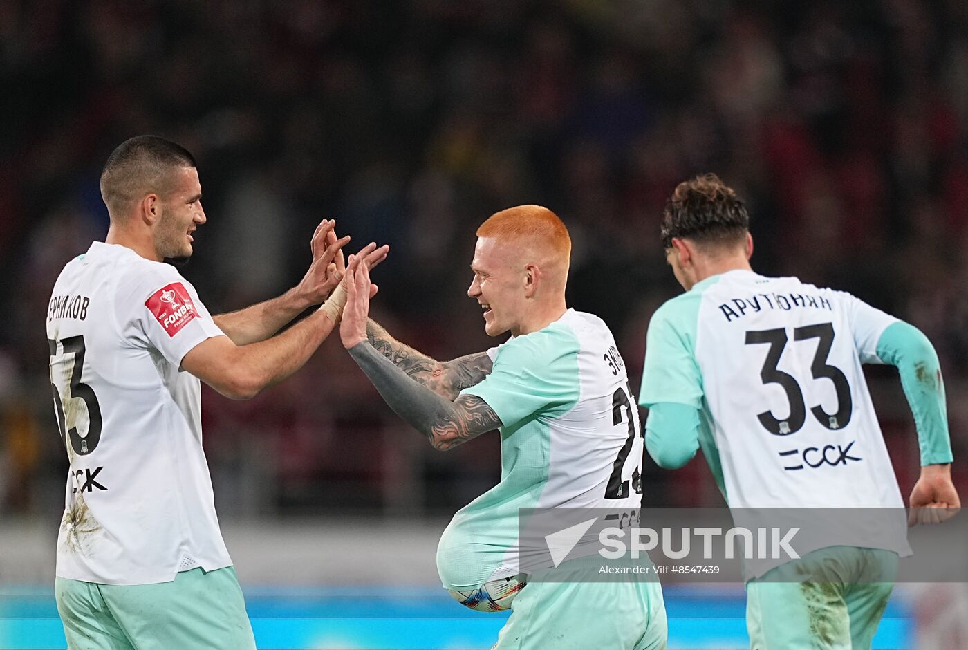 Russia Soccer Cup Spartak - Krasnodar