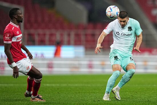 Russia Soccer Cup Spartak - Krasnodar