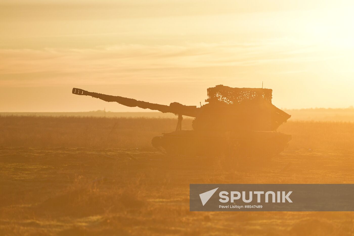 Russia Ukraine Military Operation Artillery Unit