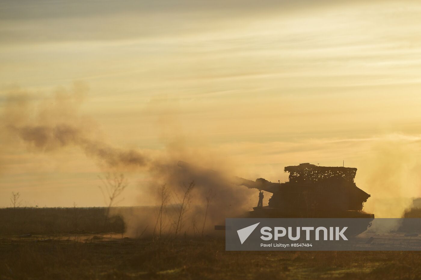 Russia Ukraine Military Operation Artillery Unit