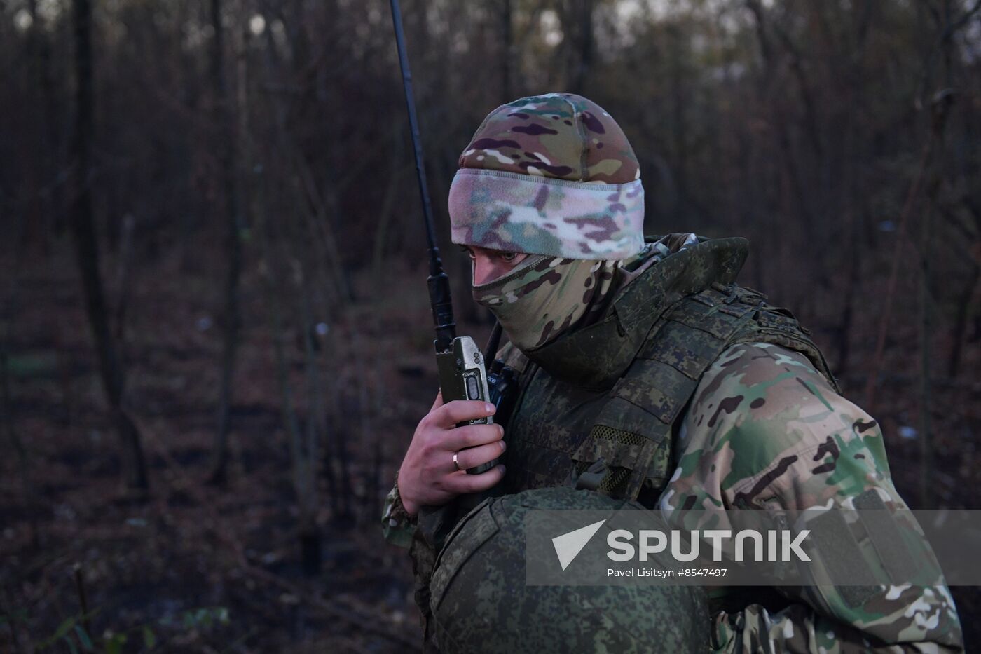 Russia Ukraine Military Operation Artillery Unit
