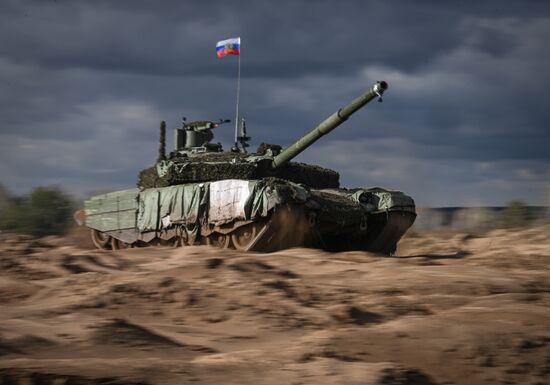 Russia Ukraine Military Operation Tank Unit