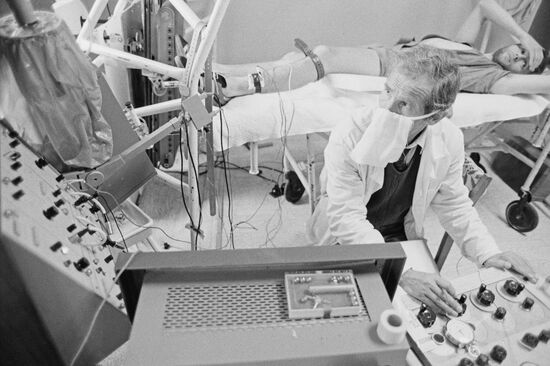 Hypokinesia medical experiment