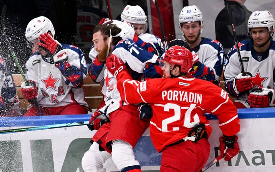 Russia Ice Hockey Kontinental League Spartak - CSKA