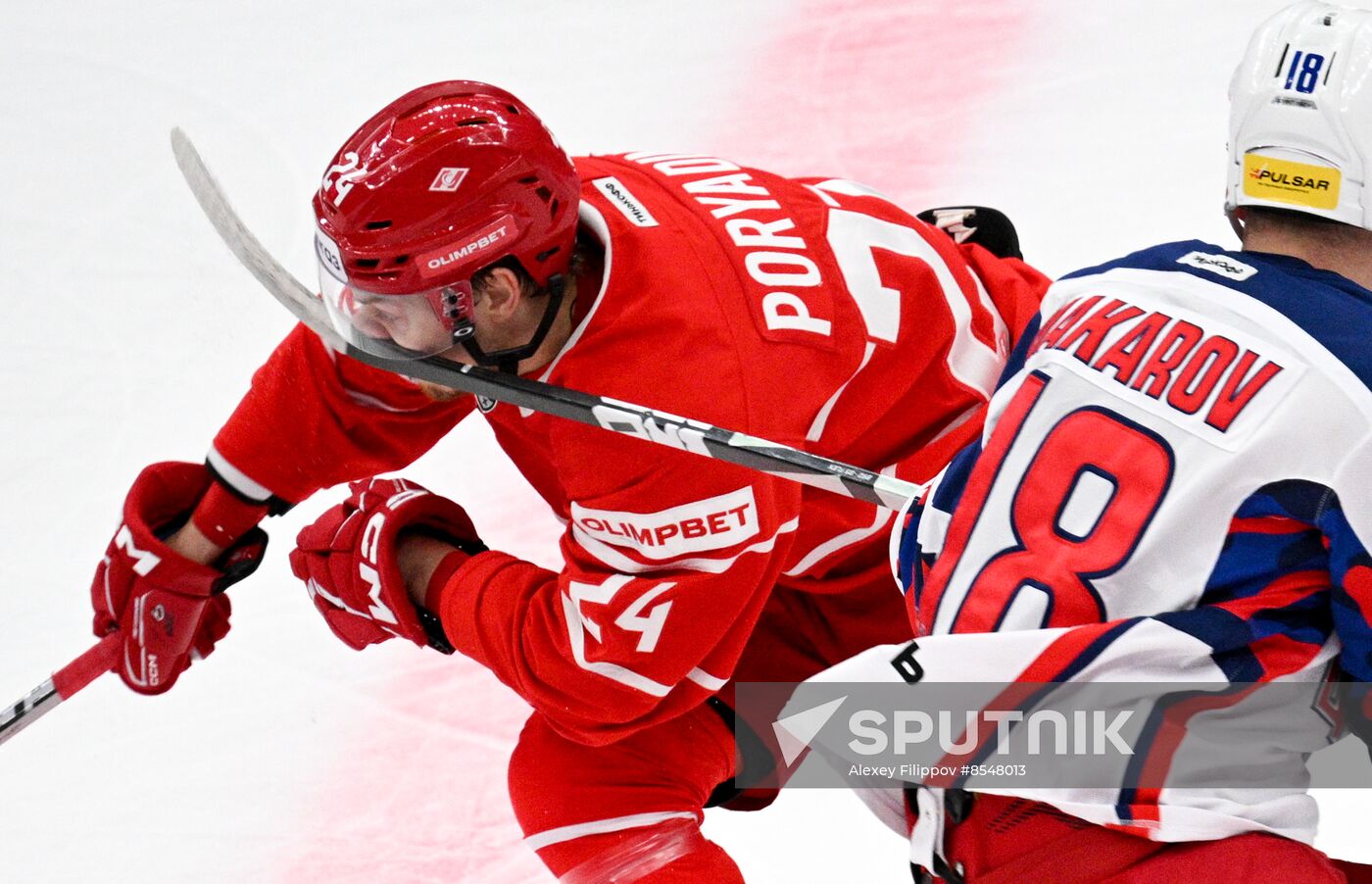 Russia Ice Hockey Kontinental League Spartak - CSKA