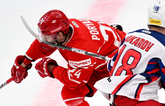Russia Ice Hockey Kontinental League Spartak - CSKA