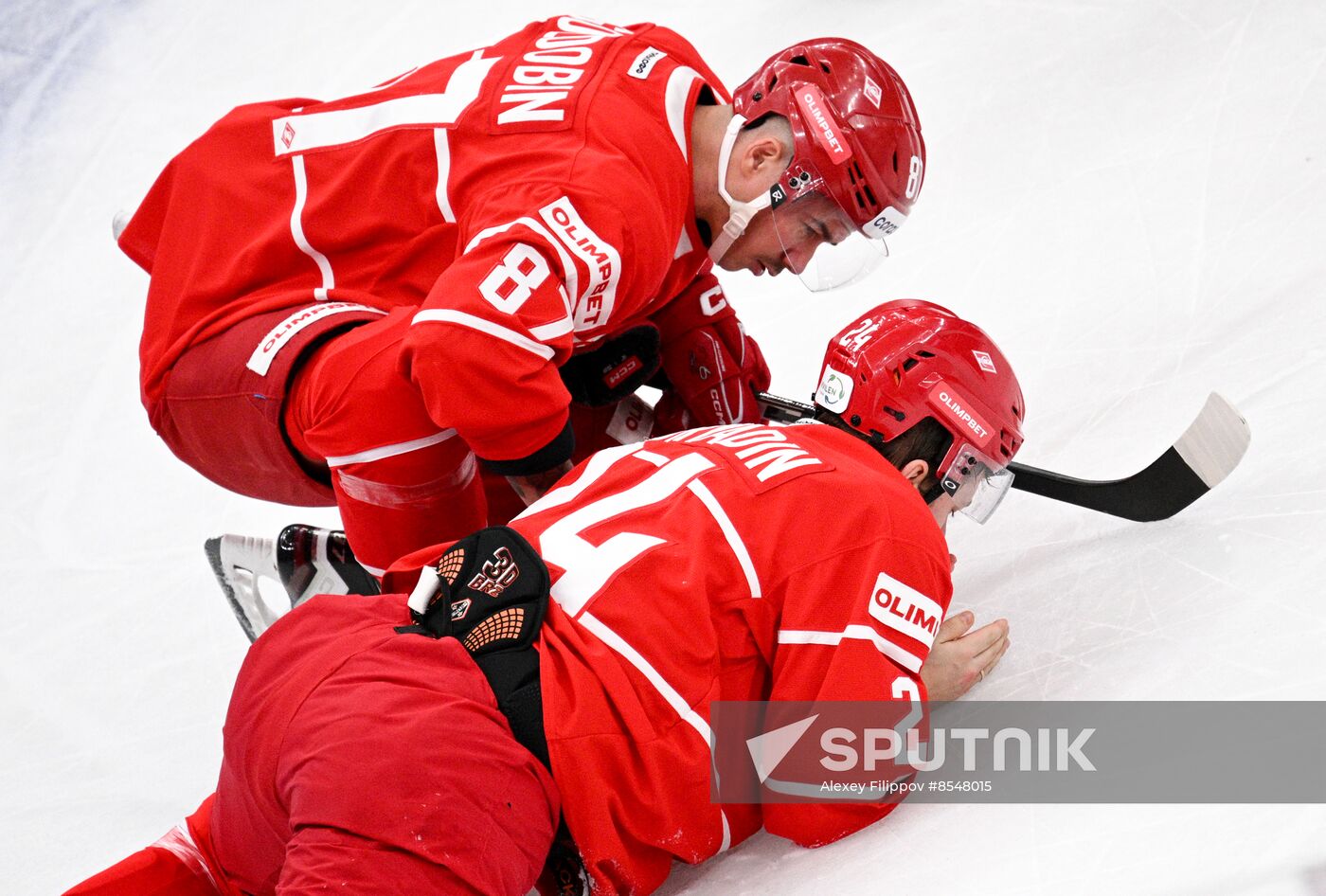 Russia Ice Hockey Kontinental League Spartak - CSKA