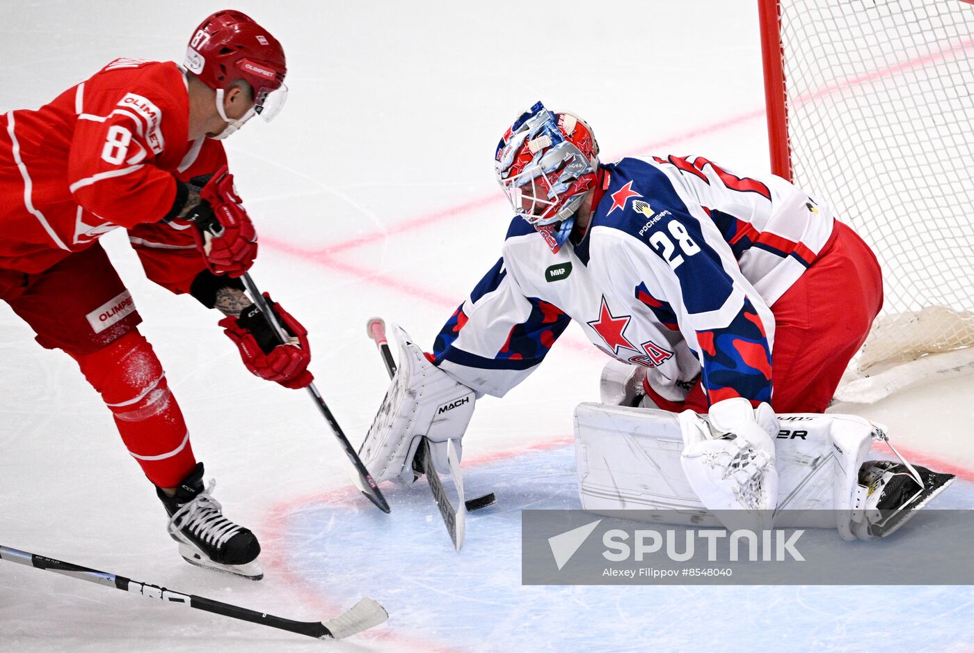 Russia Ice Hockey Kontinental League Spartak - CSKA