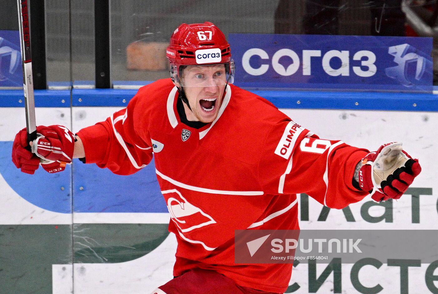 Russia Ice Hockey Kontinental League Spartak - CSKA
